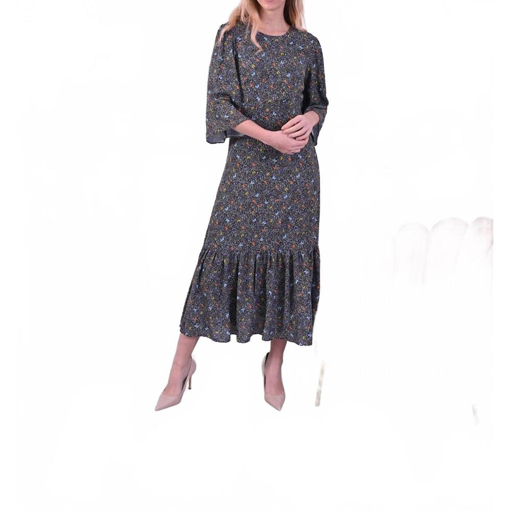 NEW PERO NEW YORK adrianna dress in black butterfly